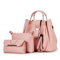 Conjunto de bolsos de piel para mujer