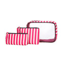 bolsa transparente impermeable de gran capacidad, organizador de cosméticos y belleza