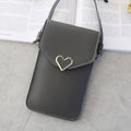 Cartera transparente, con pantalla táctil, Retro, para teléfono móvil, de diseñador