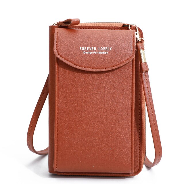 Cartera para teléfono móvil a la moda para mujer