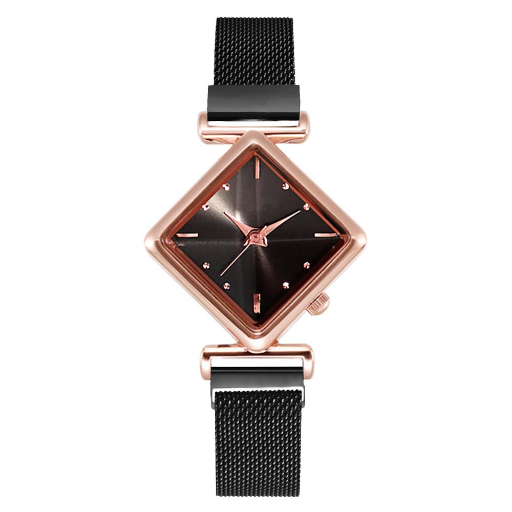 Reloj cuadrado de lujo para muje