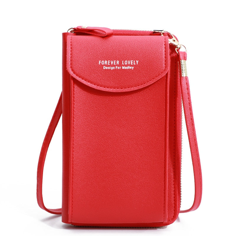 Cartera para teléfono móvil a la moda para mujer