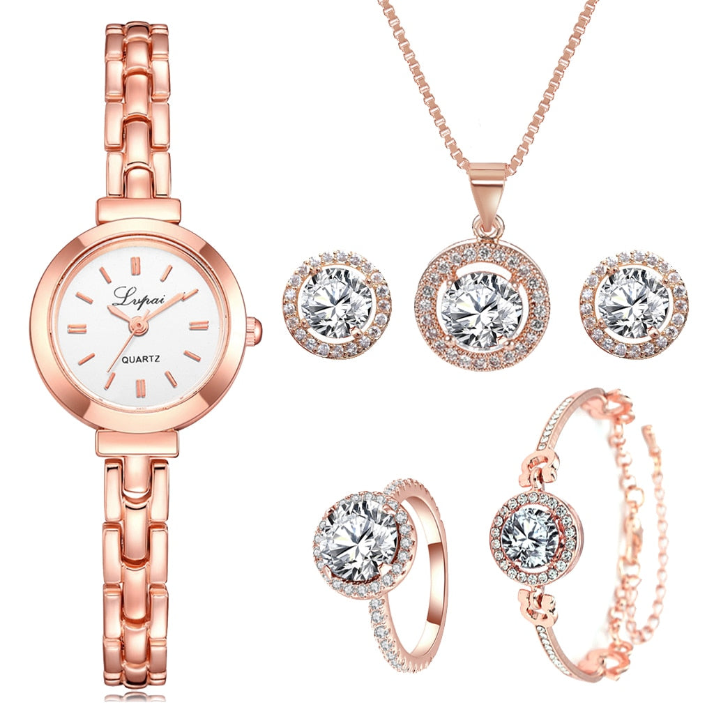 Reloj de pulsera de cuarzo para mujer