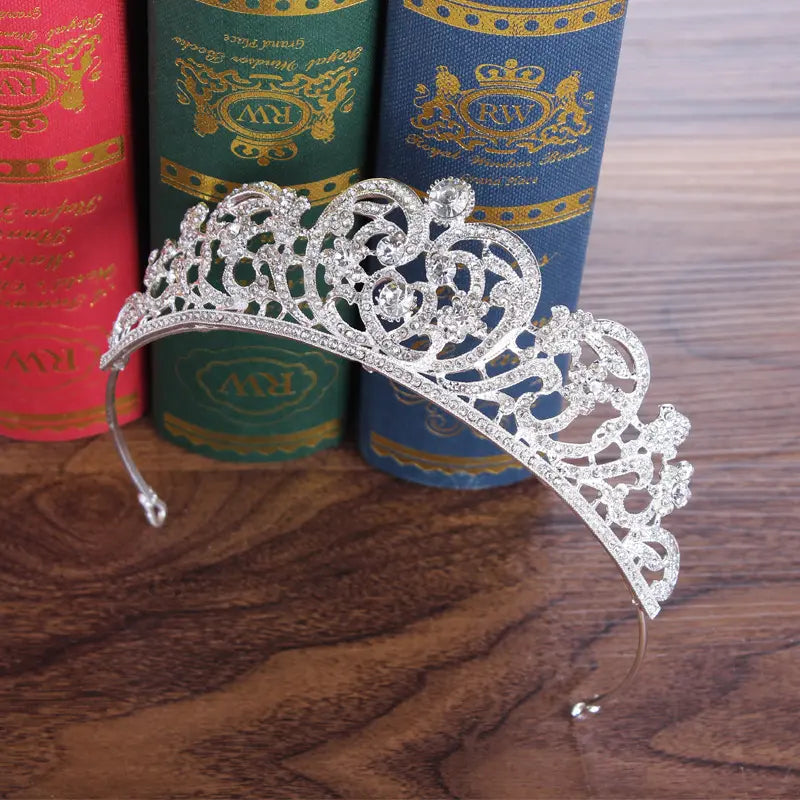 Coronas cristal Tiara de diamantes de imitación