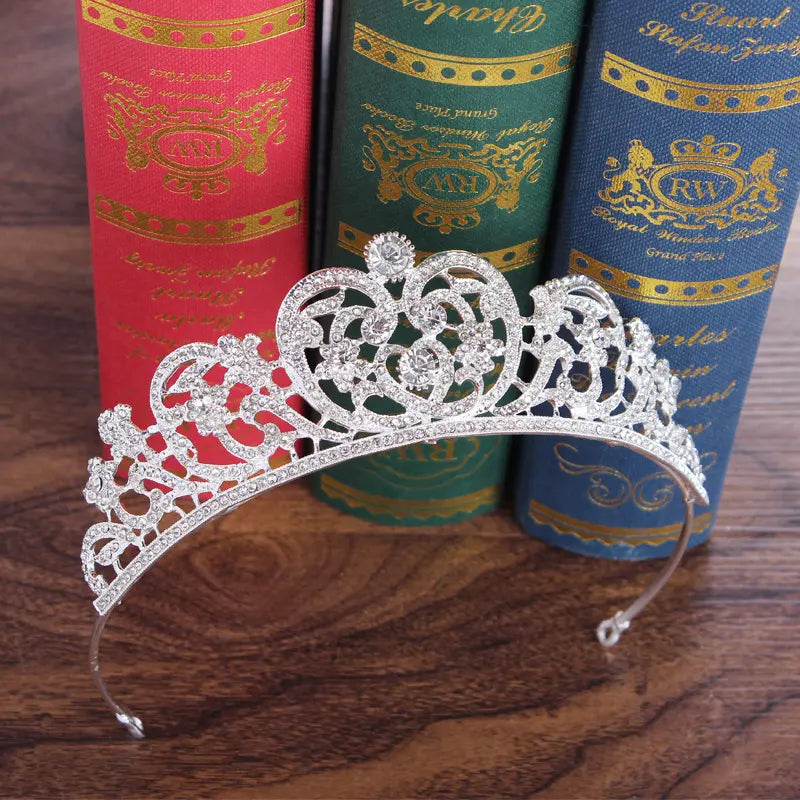 Coronas cristal Tiara de diamantes de imitación