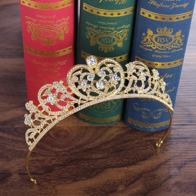 Coronas cristal Tiara de diamantes de imitación