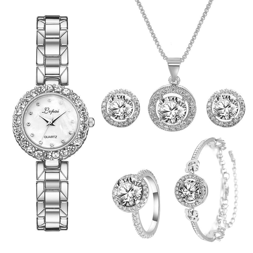 Reloj de pulsera de cuarzo para mujer