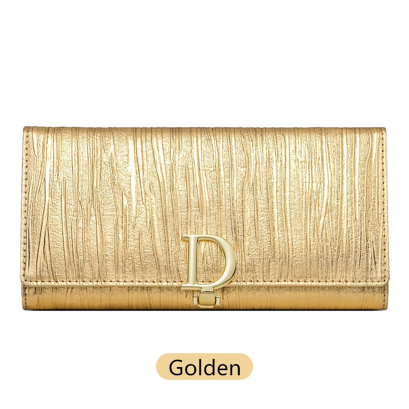 Cartera de billetera con rayas