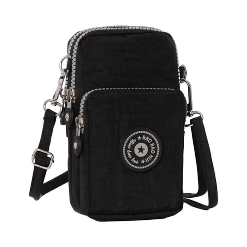 Cartera de hombro pequeño de nailon para mujer 1