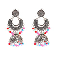 Pendientes Retro Con Campanas Turcas Aretes De Borla Indio, Jhumka