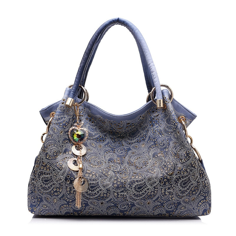 Bolso de hombro con estampado Floral
