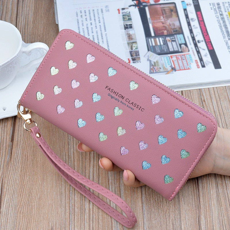 Carteras largas de gran capacidad para mujer