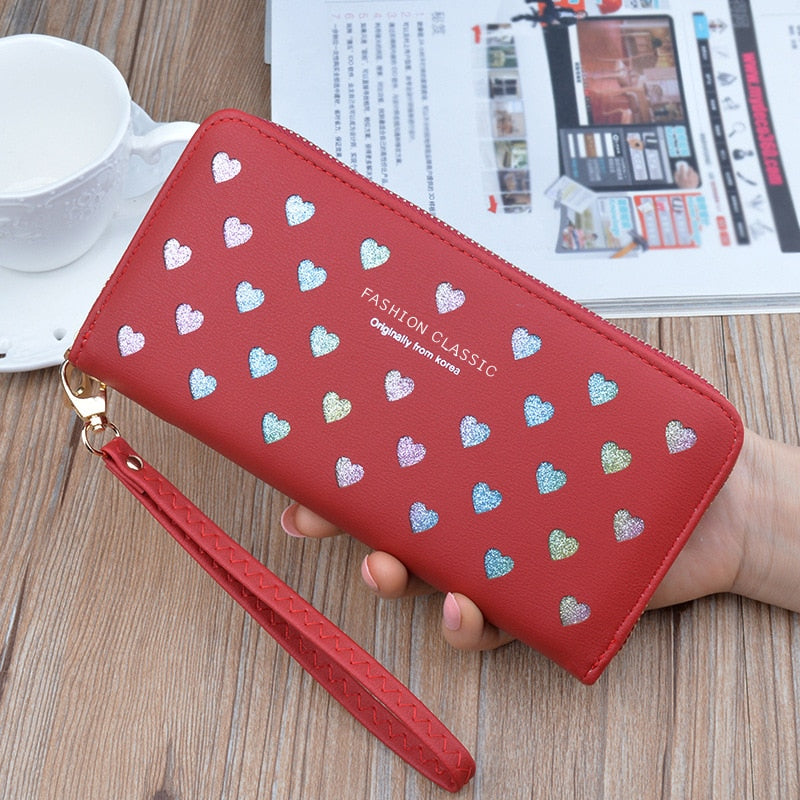 Carteras largas de gran capacidad para mujer