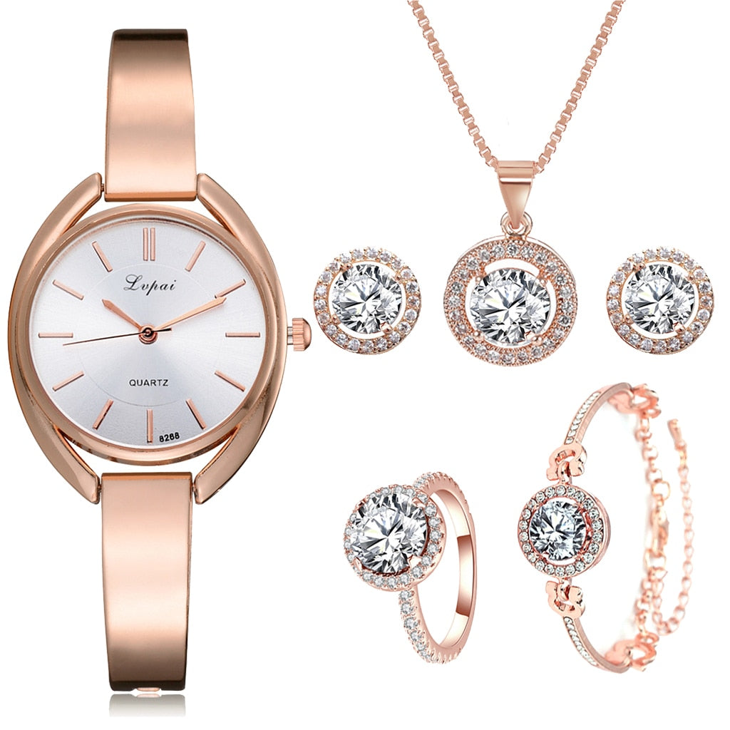 Reloj de pulsera de cuarzo para mujer