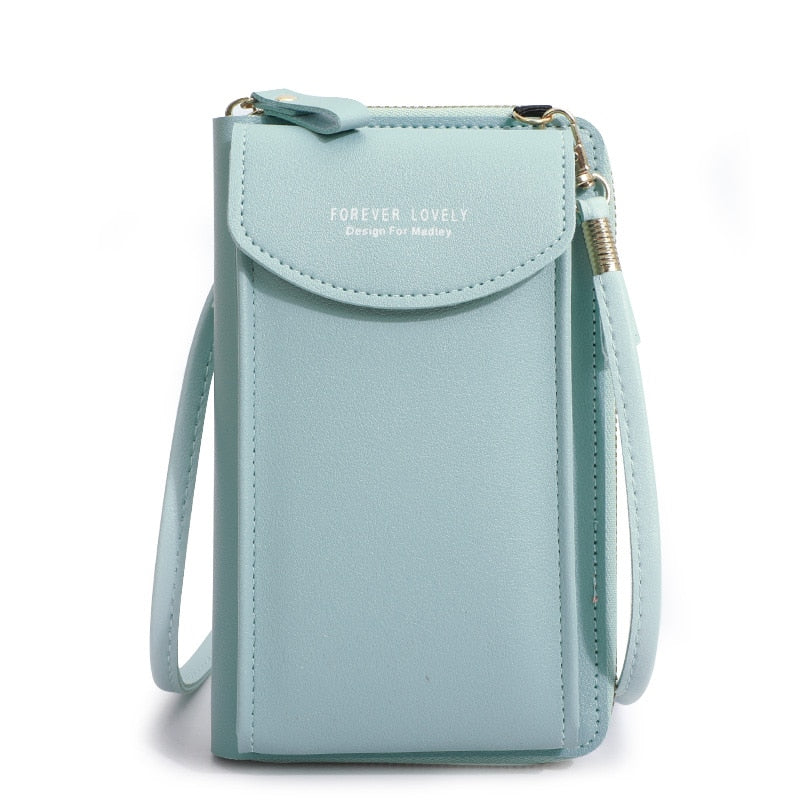 Cartera para teléfono móvil a la moda para mujer