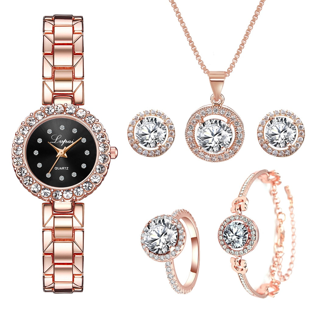 Reloj de pulsera de cuarzo para mujer