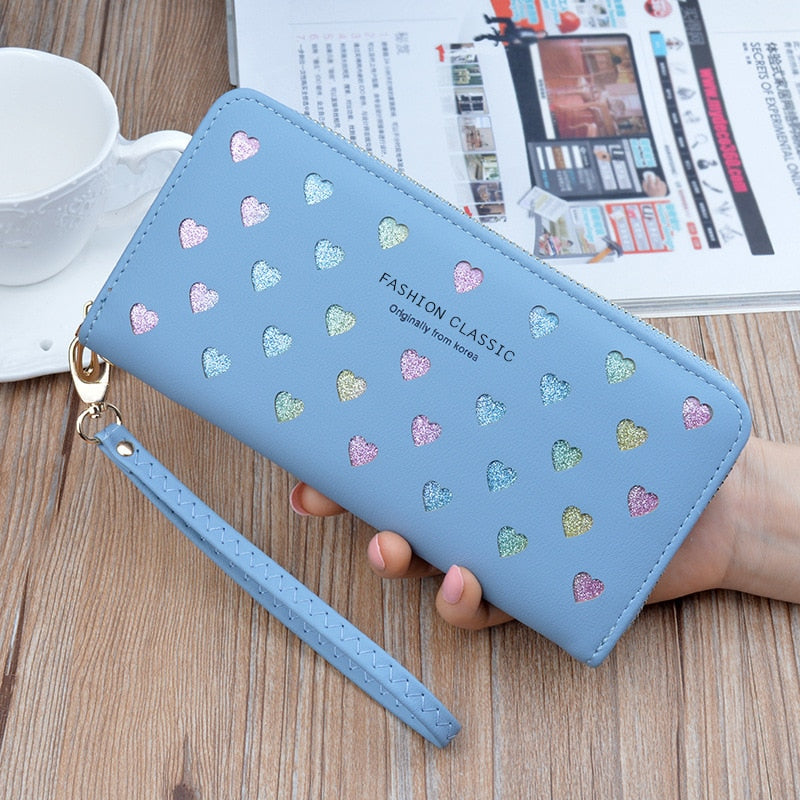 Carteras largas de gran capacidad para mujer