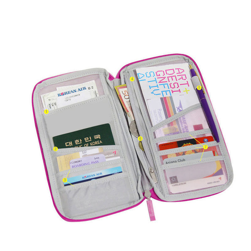 Cartera de viaje multifunción para Mujer 6