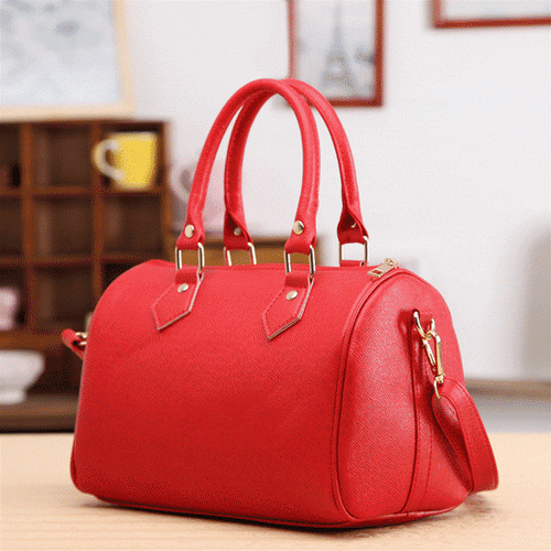 Bolso de mano de cuero sintético la moda 1