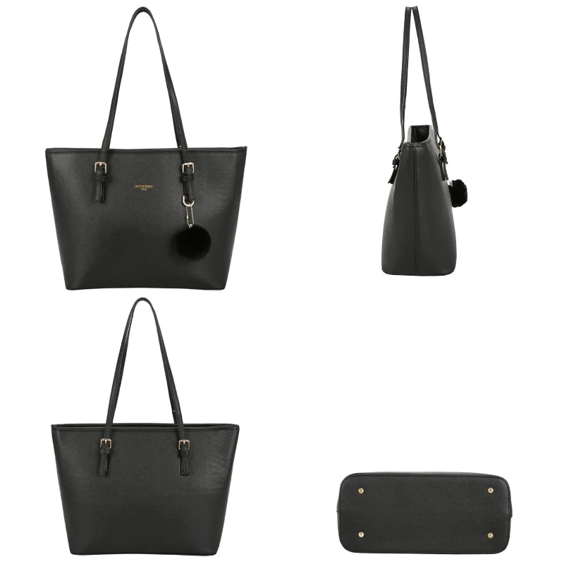 Bolso de mano informal de cuero para mujer, bolsa Vintage de lujo, bolso de hombro grande de diseñador a la moda, 2022 5