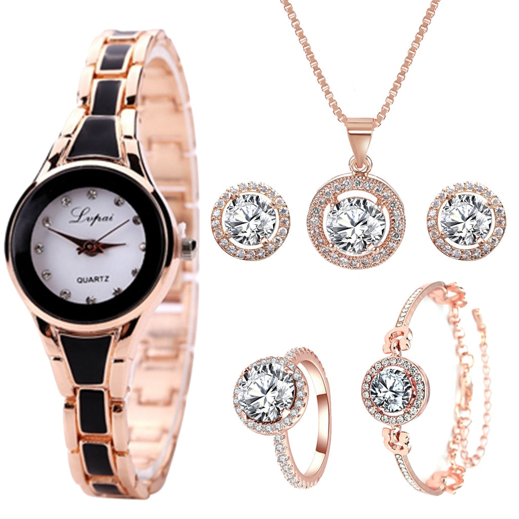 Reloj de pulsera de cuarzo para mujer