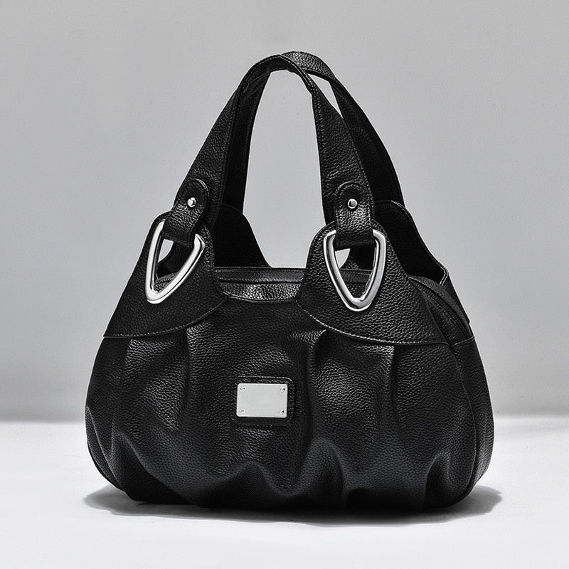 Bolso de hombro con estampado de flores para mujer