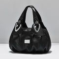 Bolso de hombro con estampado de flores para mujer