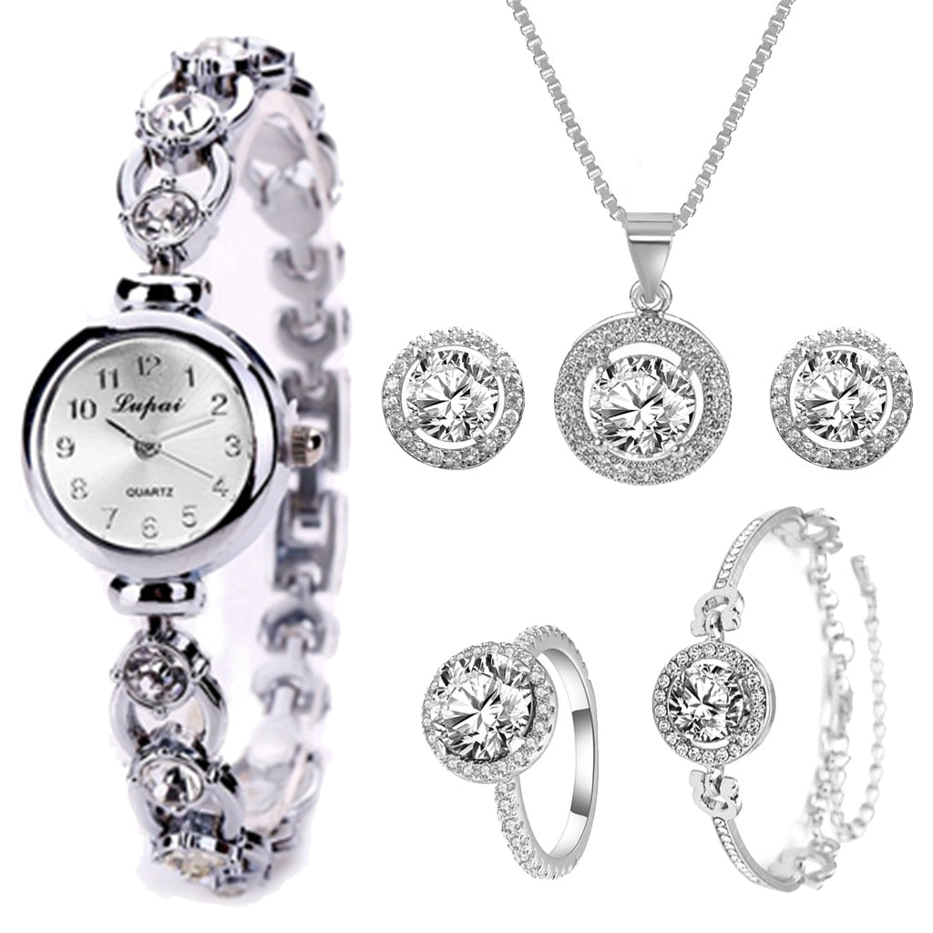 Reloj de pulsera de cuarzo para mujer