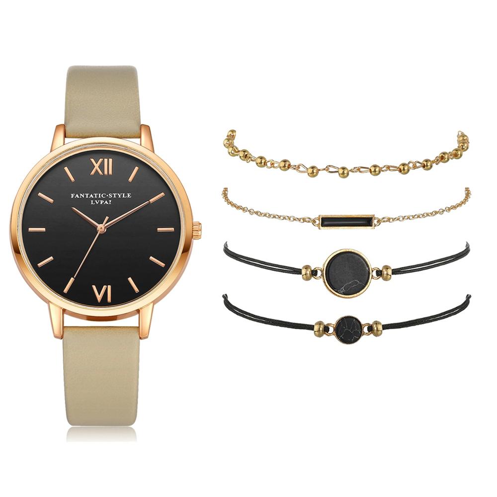 Juego de relojes de cuarzo para mujer