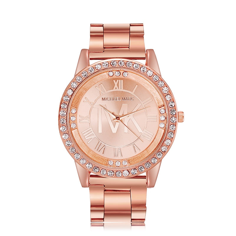 Reloj de lujo con diamantes para Mujer