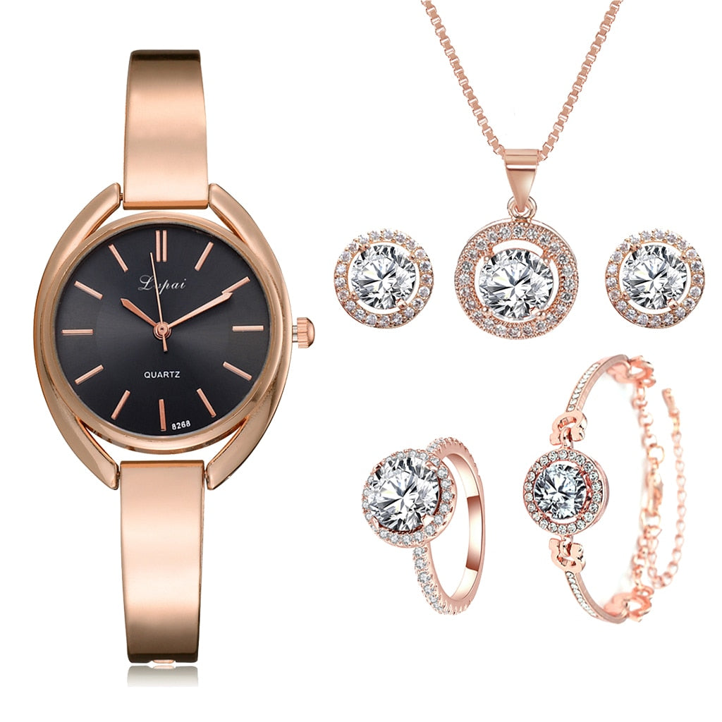 Reloj de pulsera de cuarzo para mujer