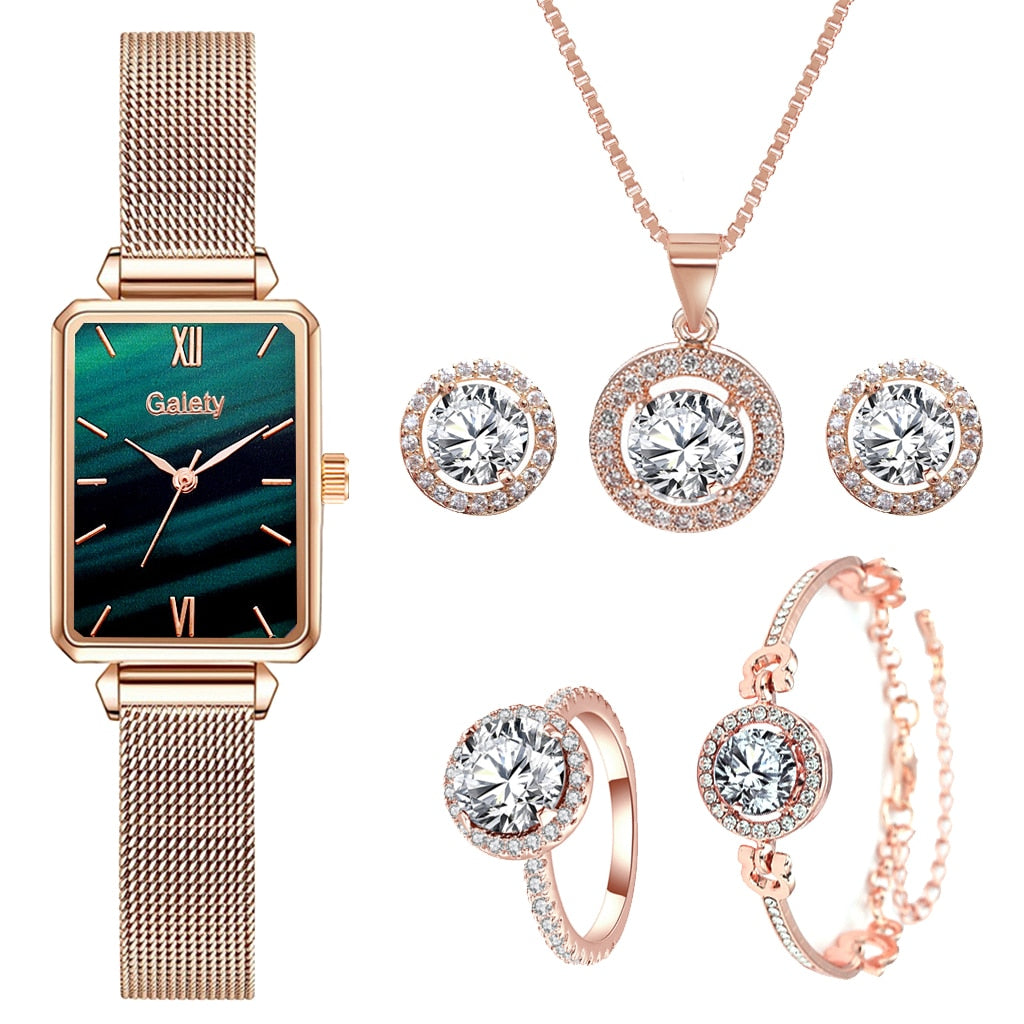 Reloj de pulsera de cuarzo para mujer