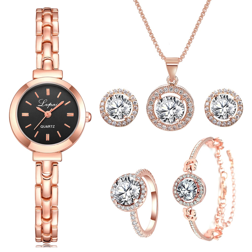 Reloj de pulsera de cuarzo para mujer