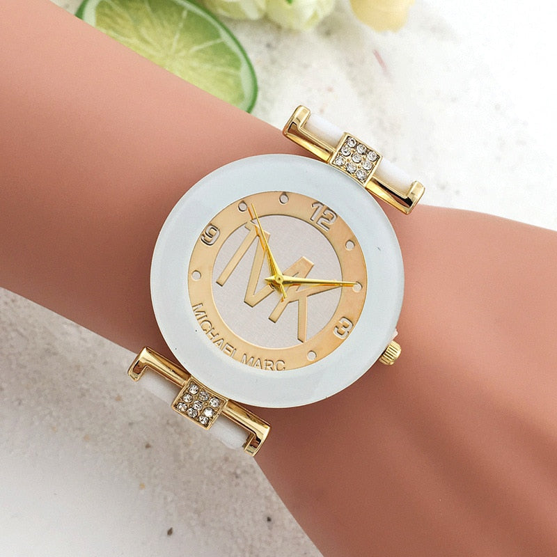Reloj de pulsera de Gel de sílice para mujer
