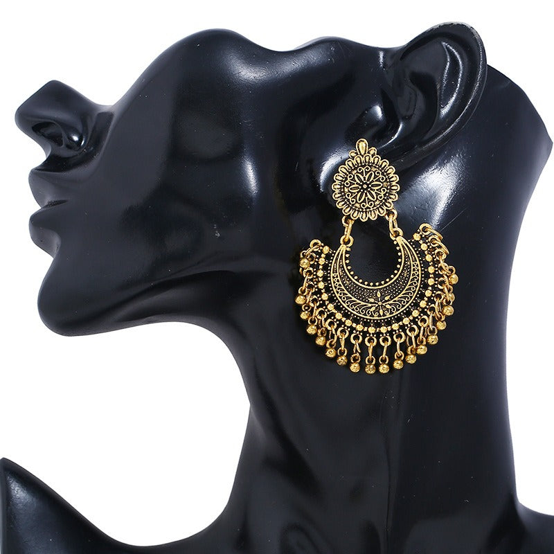 Aretes Pendientes De Jhumka India Étnica