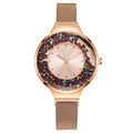 Relojes de moda para mujer, de lujo, con hebilla magnética de cuarzo