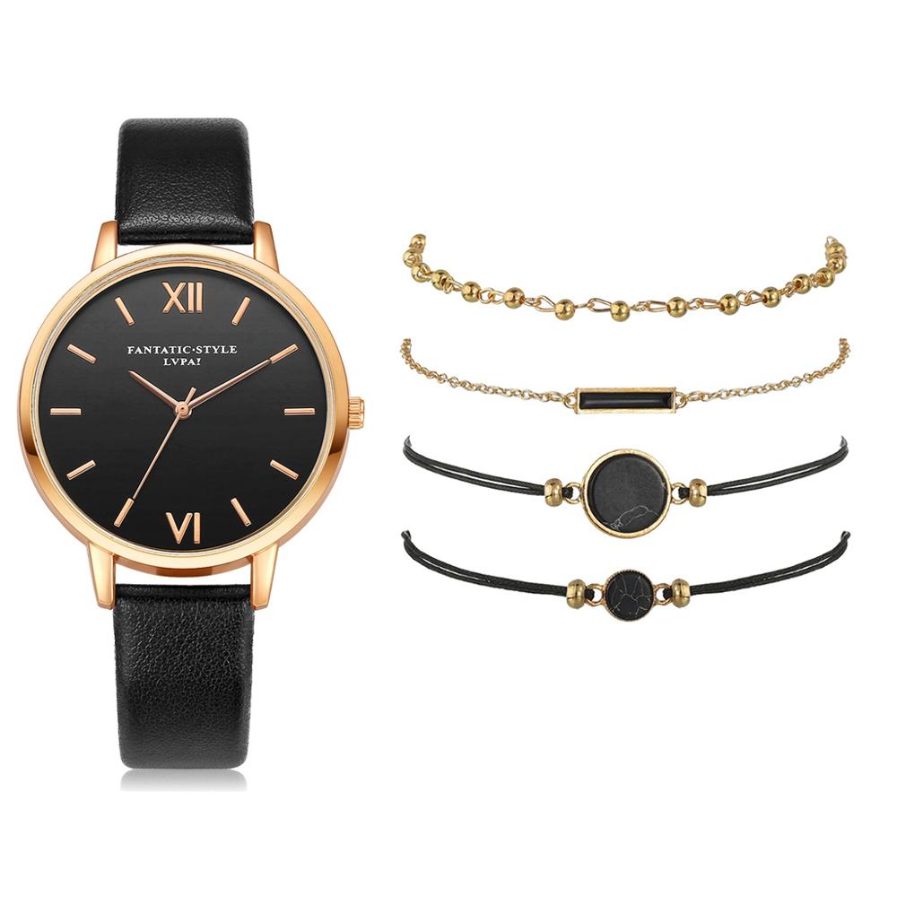 Juego de relojes de cuarzo para mujer