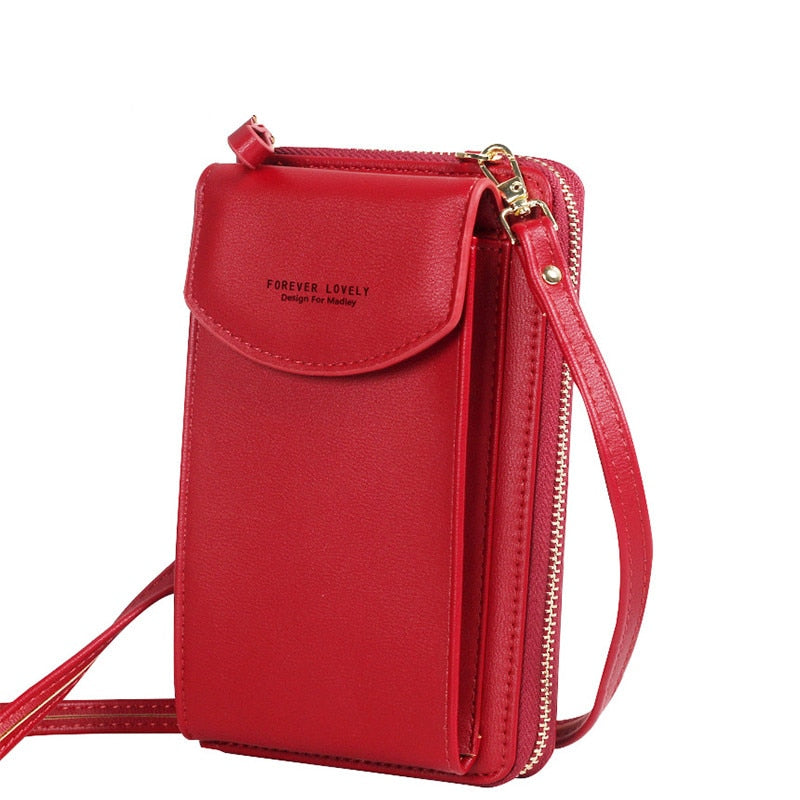 Cartera para teléfono móvil a la moda para mujer 5