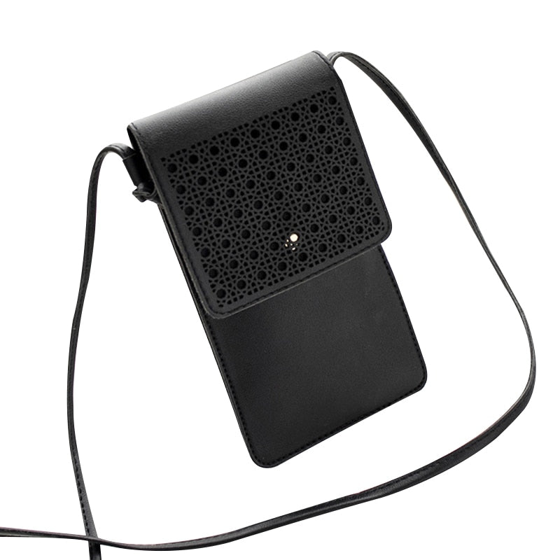 Bolso cruzado para teléfono móvil, bolsa para pantalla táctil