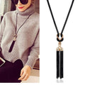 Collar Con Colgante De Borla Cadena De Invierno 1