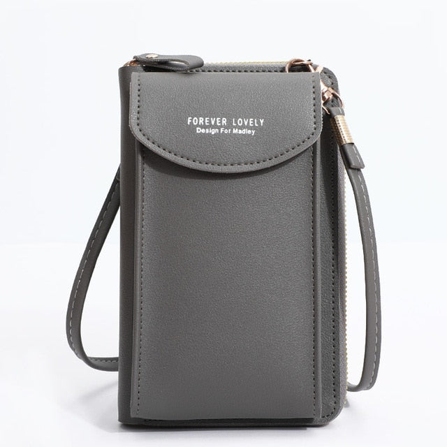 Cartera para teléfono móvil a la moda para mujer