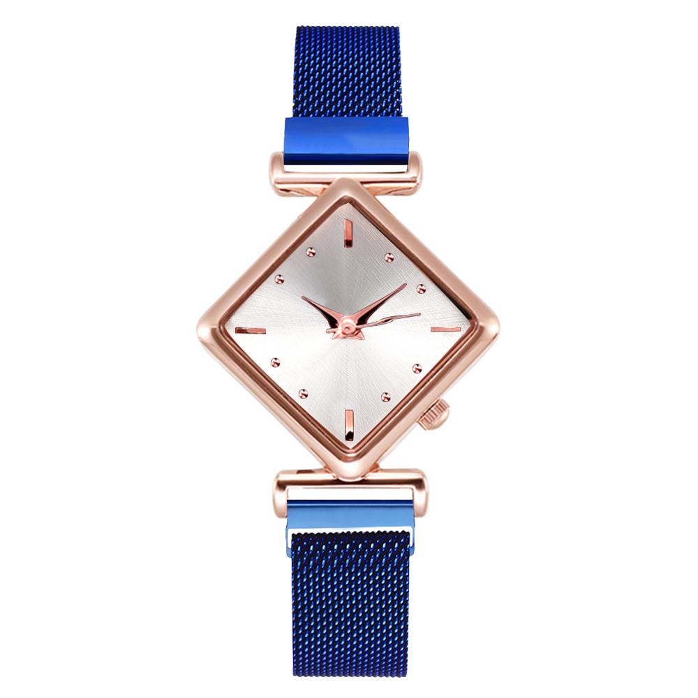 Reloj cuadrado de lujo para muje