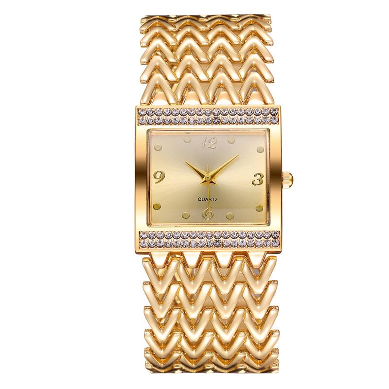 Relojes de pulsera cuadrados para mujer
