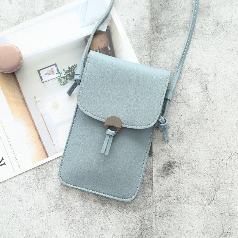 Cartera para teléfono móvil a la moda para mujer