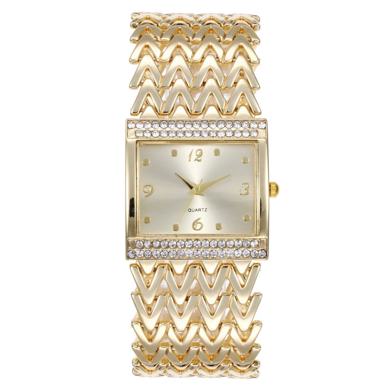 Relojes de pulsera cuadrados para mujer 4