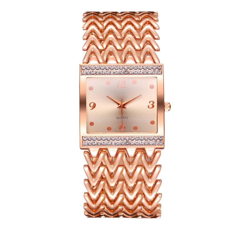 Relojes de pulsera cuadrados para mujer