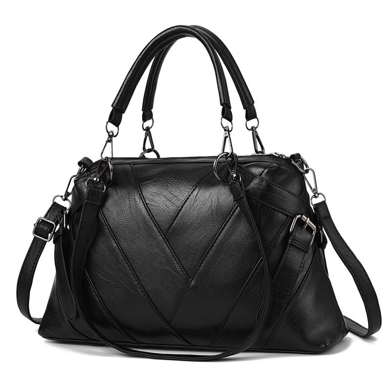 Bolso de cuero suave para mujer