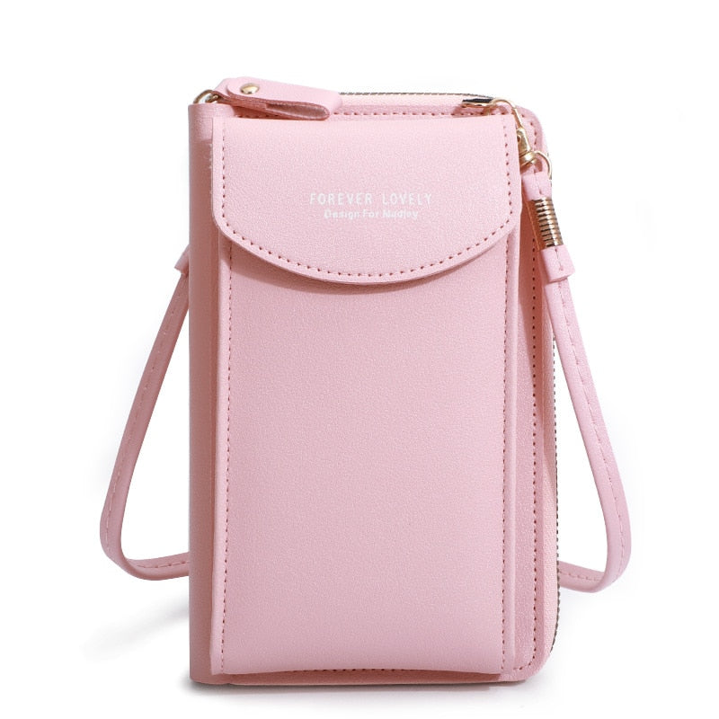 Cartera para teléfono móvil a la moda para mujer