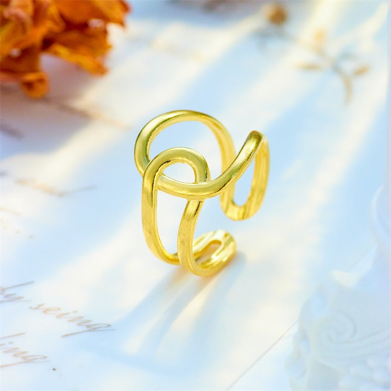 Anillo abierto de acero inoxidable 316L 3