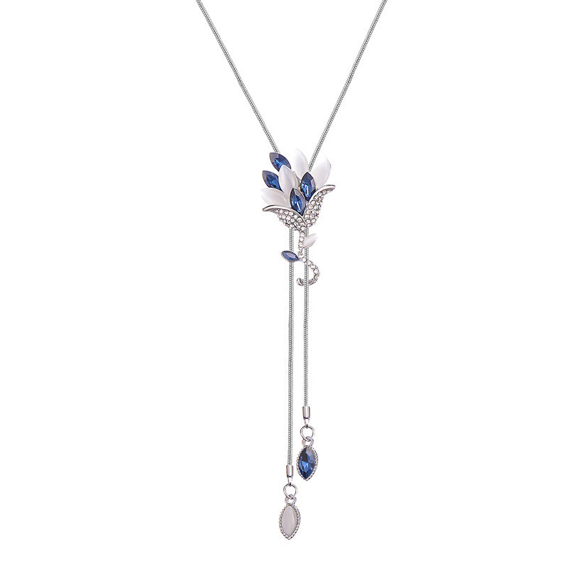 Collares Largos Y Colgantes Joyería De Cristal